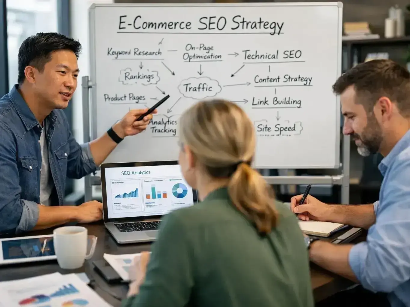 Professional Ecommerce SEO services by WebJi in Seattle, WA &mdash; licensed SEO Agency provider